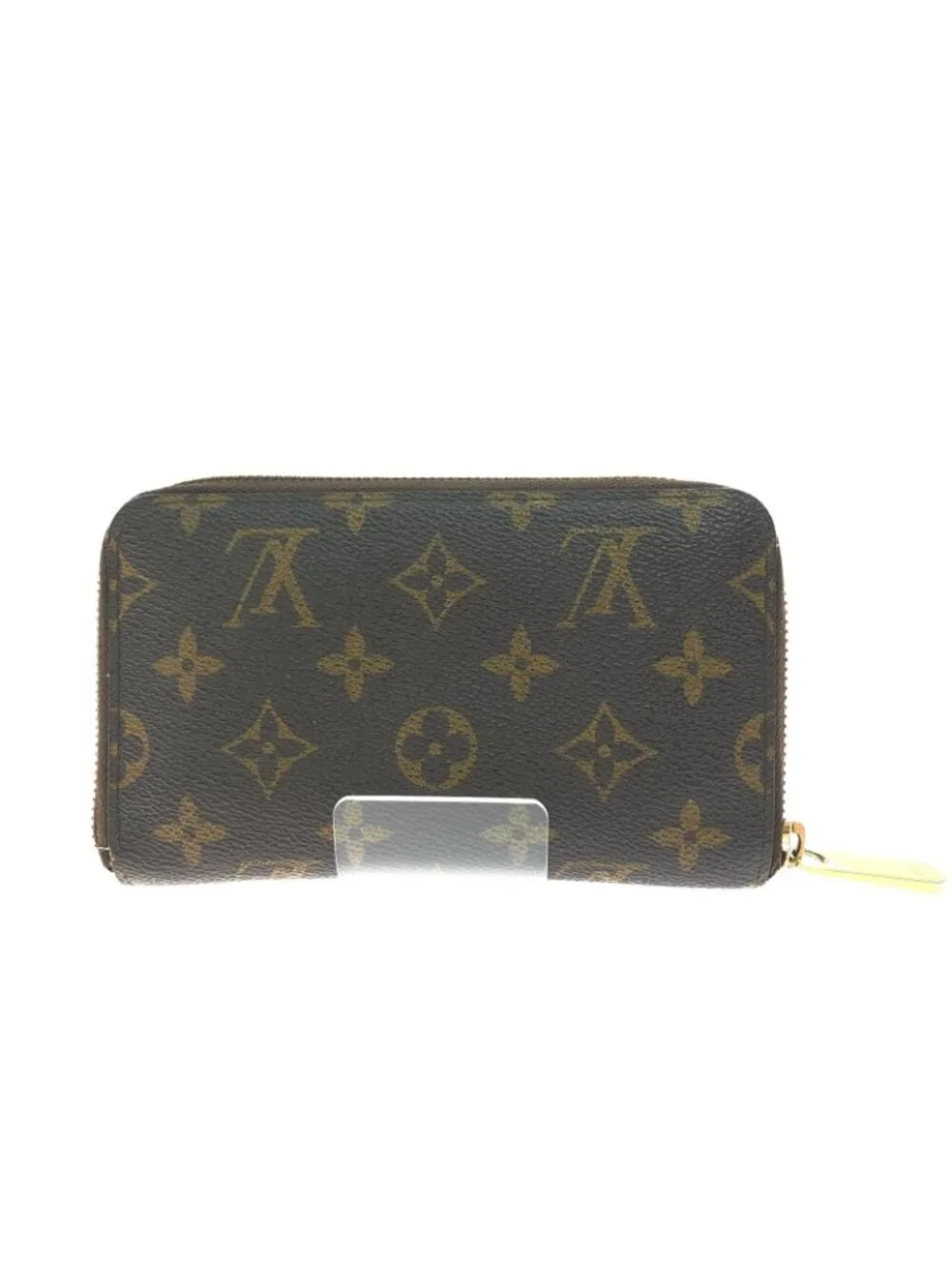 Louis Vuitton Monogram Zippy Compact Wallet Brown